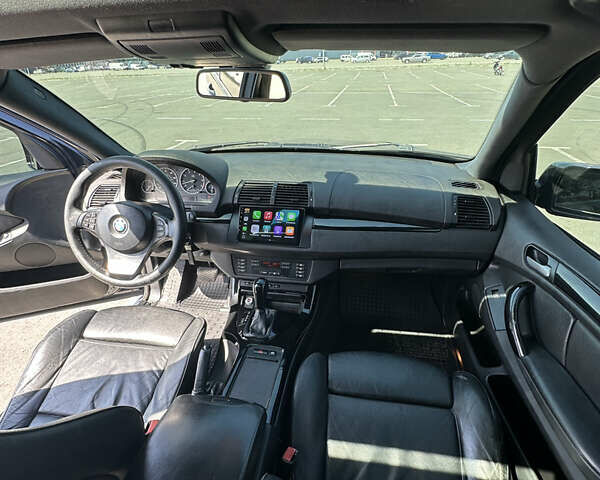 Синий БМВ Х5, объемом двигателя 3 л и пробегом 279 тыс. км за 11200 $, фото 19 на Automoto.ua