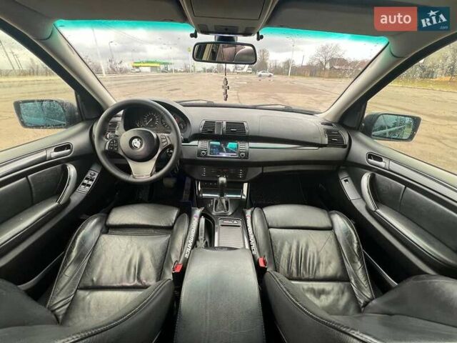 Синий БМВ Х5, объемом двигателя 3 л и пробегом 255 тыс. км за 11700 $, фото 7 на Automoto.ua