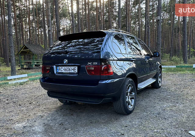Синий БМВ Х5, объемом двигателя 2.99 л и пробегом 391 тыс. км за 13300 $, фото 5 на Automoto.ua