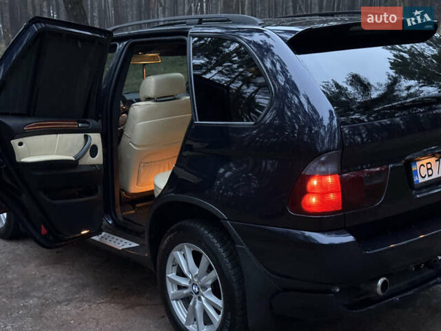 Синий БМВ Х5, объемом двигателя 3 л и пробегом 333 тыс. км за 9700 $, фото 34 на Automoto.ua