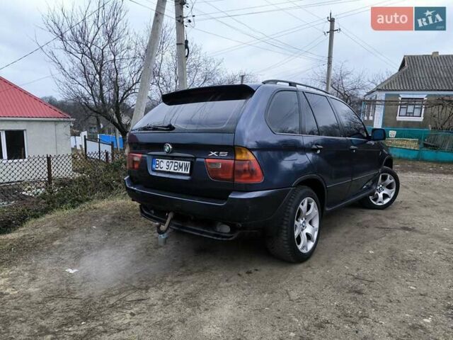 Синий БМВ Х5, объемом двигателя 3 л и пробегом 420 тыс. км за 5100 $, фото 11 на Automoto.ua