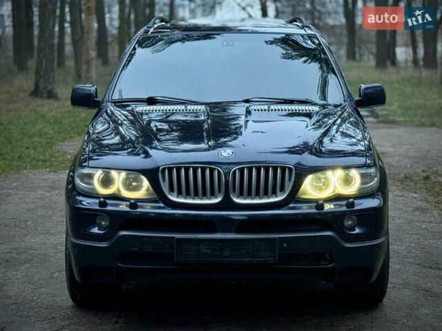 Синий БМВ Х5, объемом двигателя 3 л и пробегом 333 тыс. км за 9700 $, фото 8 на Automoto.ua