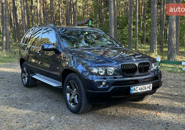 Синий БМВ Х5, объемом двигателя 2.99 л и пробегом 391 тыс. км за 13300 $, фото 2 на Automoto.ua