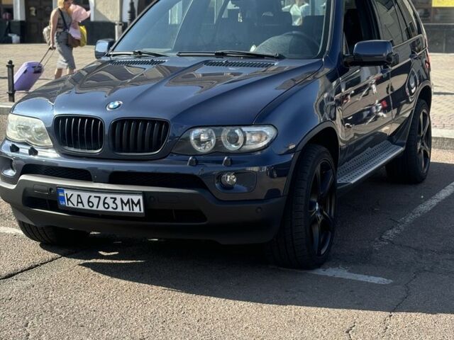 Синій БМВ Х5, об'ємом двигуна 3 л та пробігом 330 тис. км за 8000 $, фото 2 на Automoto.ua