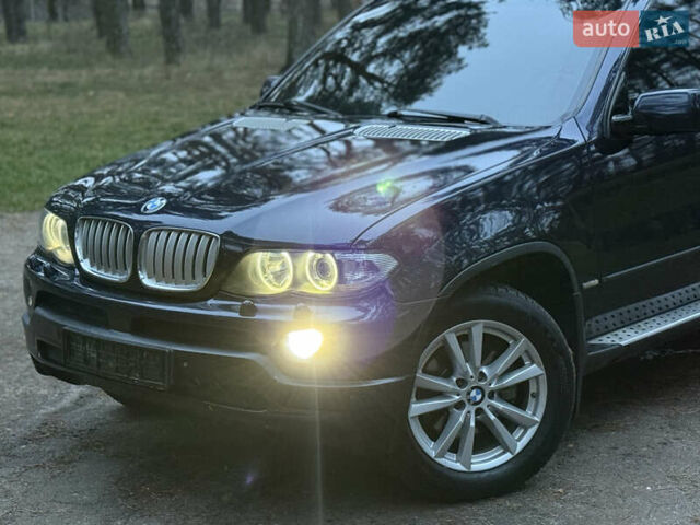 Синий БМВ Х5, объемом двигателя 3 л и пробегом 333 тыс. км за 9700 $, фото 7 на Automoto.ua