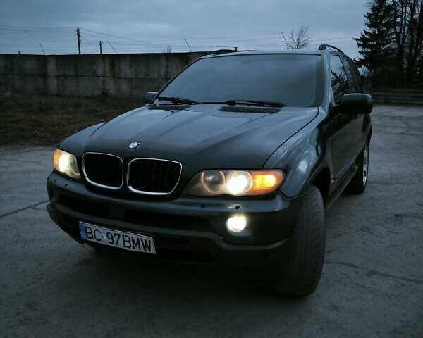 Синий БМВ Х5, объемом двигателя 3 л и пробегом 420 тыс. км за 5100 $, фото 4 на Automoto.ua