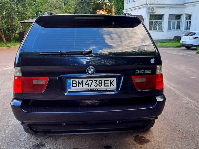 Синий БМВ Х5, объемом двигателя 3 л и пробегом 343 тыс. км за 12300 $, фото 4 на Automoto.ua