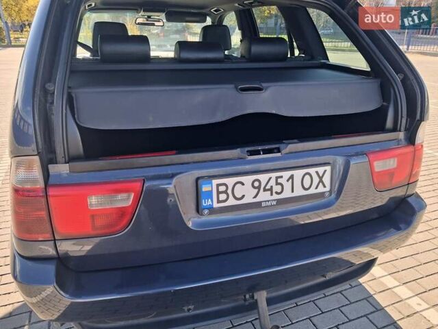 Синий БМВ Х5, объемом двигателя 2.99 л и пробегом 360 тыс. км за 10700 $, фото 15 на Automoto.ua