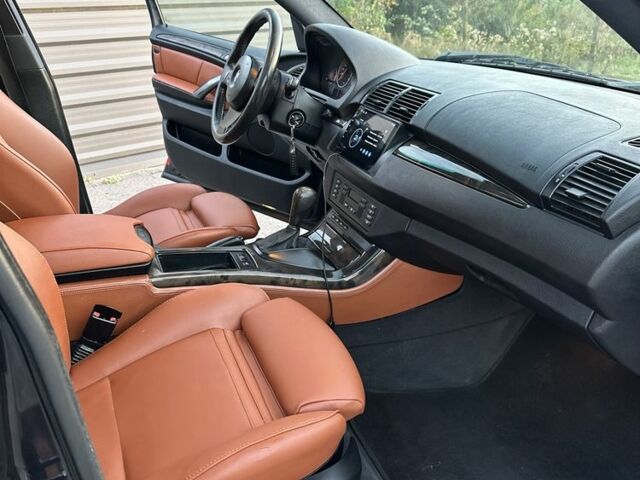 Синий БМВ Х5, объемом двигателя 3 л и пробегом 350 тыс. км за 7400 $, фото 7 на Automoto.ua