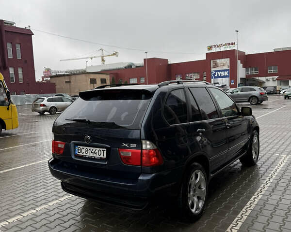 Синий БМВ Х5, объемом двигателя 2.99 л и пробегом 293 тыс. км за 11500 $, фото 3 на Automoto.ua