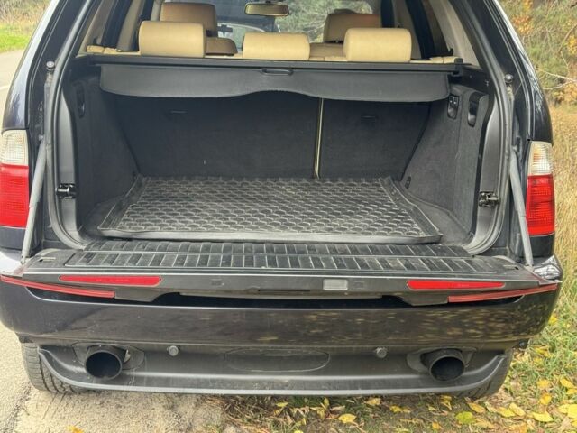 Синий БМВ Х5, объемом двигателя 3 л и пробегом 230 тыс. км за 4500 $, фото 5 на Automoto.ua