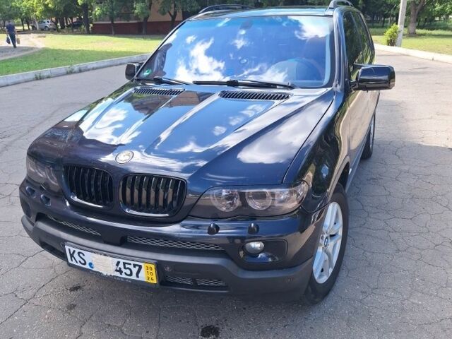 Синій БМВ Х5, об'ємом двигуна 3 л та пробігом 280 тис. км за 8500 $, фото 2 на Automoto.ua
