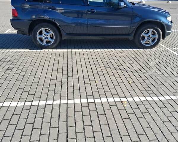 Синий БМВ Х5, объемом двигателя 2.99 л и пробегом 360 тыс. км за 10700 $, фото 3 на Automoto.ua