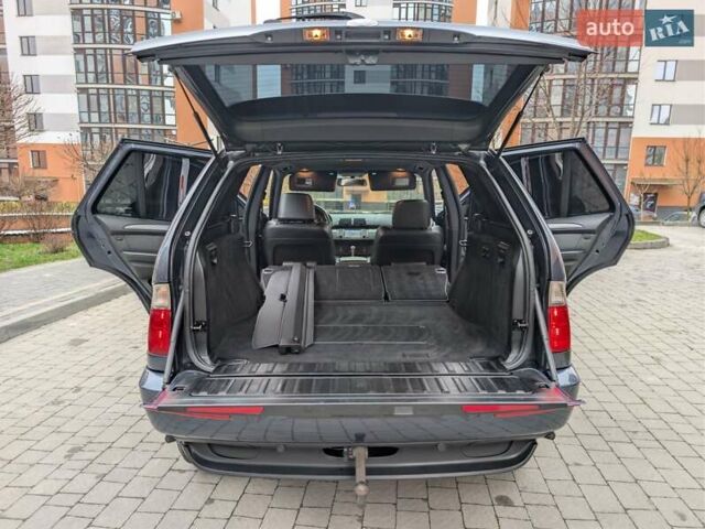 Синій БМВ Х5, об'ємом двигуна 3 л та пробігом 362 тис. км за 12700 $, фото 79 на Automoto.ua