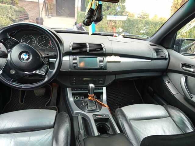 Синий БМВ Х5, объемом двигателя 3 л и пробегом 1 тыс. км за 5800 $, фото 2 на Automoto.ua