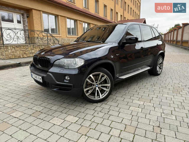 Синий БМВ Х5, объемом двигателя 3 л и пробегом 267 тыс. км за 13999 $, фото 1 на Automoto.ua
