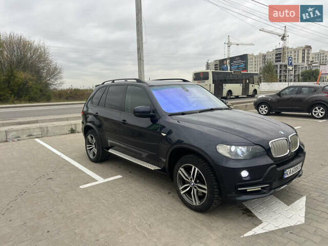 Синий БМВ Х5, объемом двигателя 3 л и пробегом 286 тыс. км за 13000 $, фото 1 на Automoto.ua