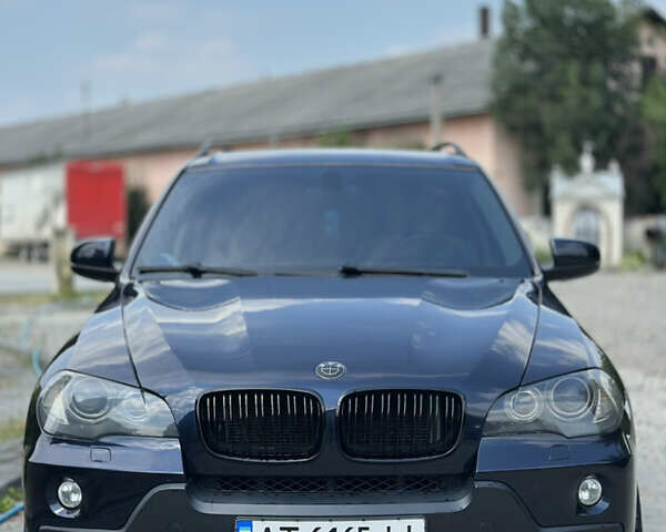 Синий БМВ Х5, объемом двигателя 2.99 л и пробегом 440 тыс. км за 14000 $, фото 1 на Automoto.ua