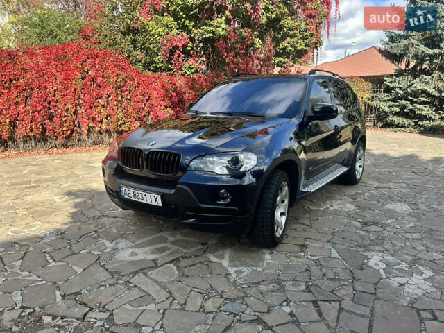 БМВ Х5 2007 в Новомосковске на Automoto.ua Синий БМВ Х5, объемом двигателя 4.8 л и пробегом 350 тыс. км за 11000 $, фото 3 на Automoto.ua