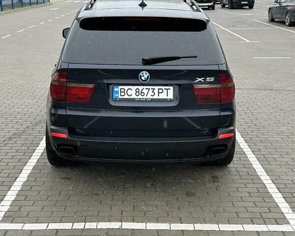 Синий БМВ Х5, объемом двигателя 3 л и пробегом 372 тыс. км за 9000 $, фото 13 на Automoto.ua