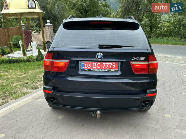 Синий БМВ Х5, объемом двигателя 3 л и пробегом 276 тыс. км за 13199 $, фото 3 на Automoto.ua