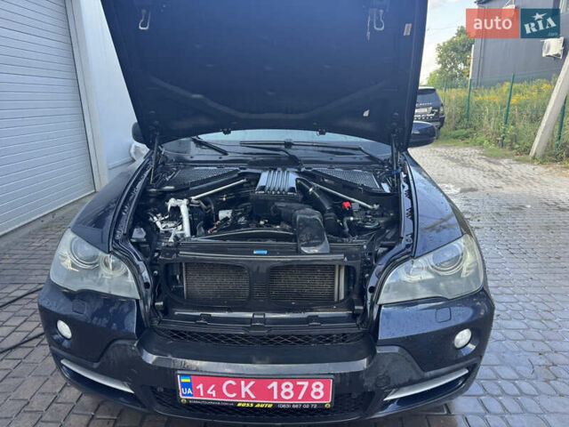 Синий БМВ Х5, объемом двигателя 3 л и пробегом 275 тыс. км за 7950 $, фото 16 на Automoto.ua
