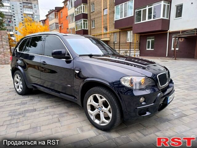 Синий БМВ Х5, объемом двигателя 4.8 л и пробегом 348 тыс. км за 12750 $, фото 3 на Automoto.ua