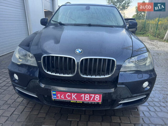 Синий БМВ Х5, объемом двигателя 3 л и пробегом 275 тыс. км за 7950 $, фото 15 на Automoto.ua
