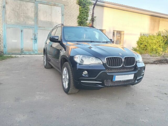 Синий БМВ Х5, объемом двигателя 3 л и пробегом 160 тыс. км за 6300 $, фото 4 на Automoto.ua