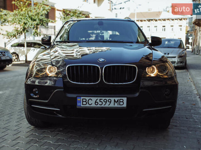 Синий БМВ Х5, объемом двигателя 3 л и пробегом 340 тыс. км за 10500 $, фото 3 на Automoto.ua