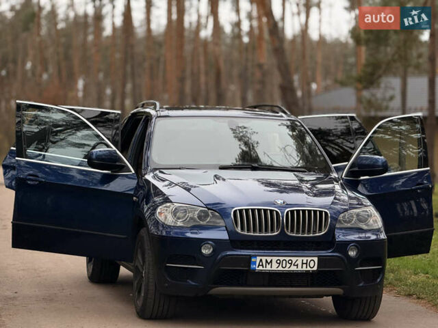 Синий БМВ Х5, объемом двигателя 3 л и пробегом 294 тыс. км за 16600 $, фото 5 на Automoto.ua
