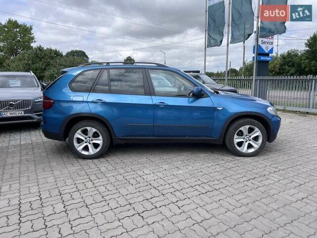 Синий БМВ Х5, объемом двигателя 3 л и пробегом 147 тыс. км за 15990 $, фото 3 на Automoto.ua