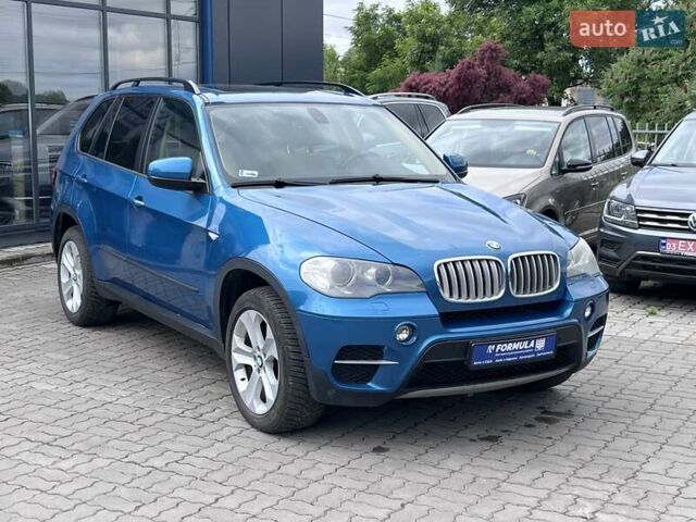Синий БМВ Х5, объемом двигателя 3 л и пробегом 147 тыс. км за 15990 $, фото 1 на Automoto.ua