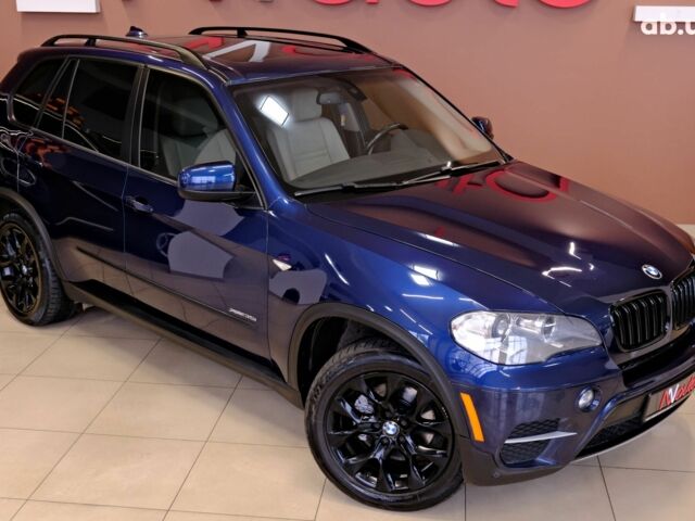 Синий БМВ Х5, объемом двигателя 3 л и пробегом 190 тыс. км за 12900 $, фото 3 на Automoto.ua