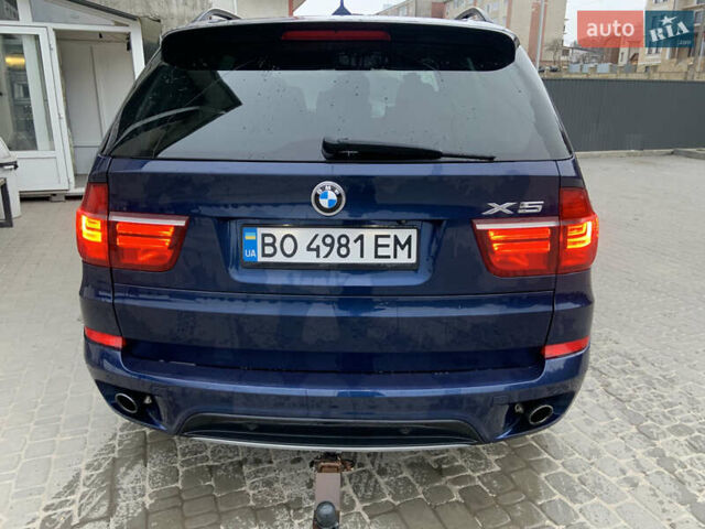 Синий БМВ Х5, объемом двигателя 3 л и пробегом 230 тыс. км за 17700 $, фото 2 на Automoto.ua