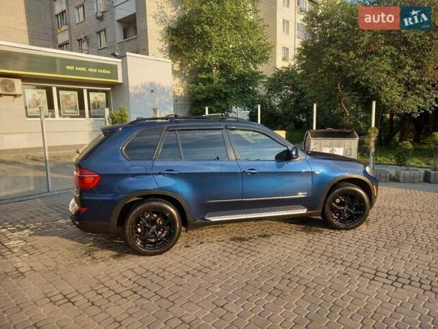 Синий БМВ Х5, объемом двигателя 3 л и пробегом 225 тыс. км за 14999 $, фото 3 на Automoto.ua