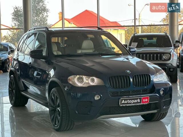 Синий БМВ Х5, объемом двигателя 3 л и пробегом 188 тыс. км за 17490 $, фото 2 на Automoto.ua