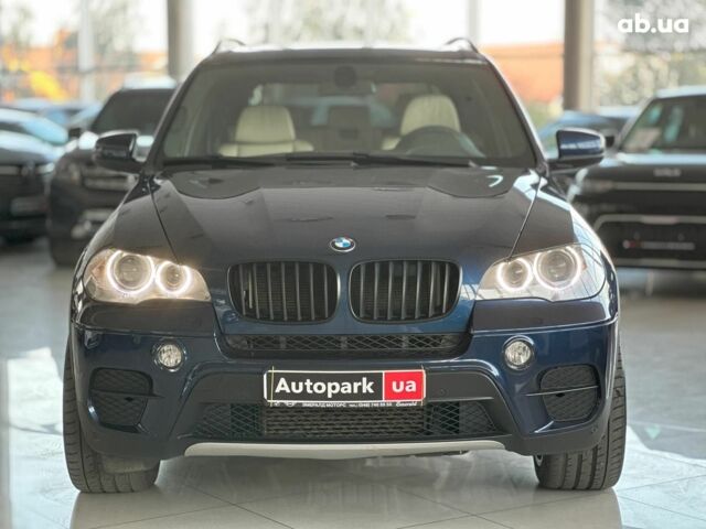 Синий БМВ Х5, объемом двигателя 3 л и пробегом 188 тыс. км за 17490 $, фото 1 на Automoto.ua