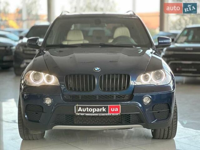 Синий БМВ Х5, объемом двигателя 3 л и пробегом 188 тыс. км за 17490 $, фото 1 на Automoto.ua