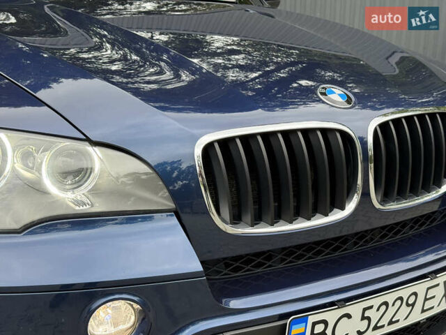 Синий БМВ Х5, объемом двигателя 3 л и пробегом 161 тыс. км за 13000 $, фото 26 на Automoto.ua