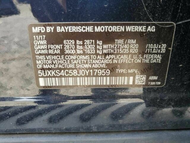 БМВ Х5 2014 в Львове на Automoto.ua Синий БМВ Х5, объемом двигателя 3 л и пробегом 249 тыс. км за 22900 $, фото 23 на Automoto.ua