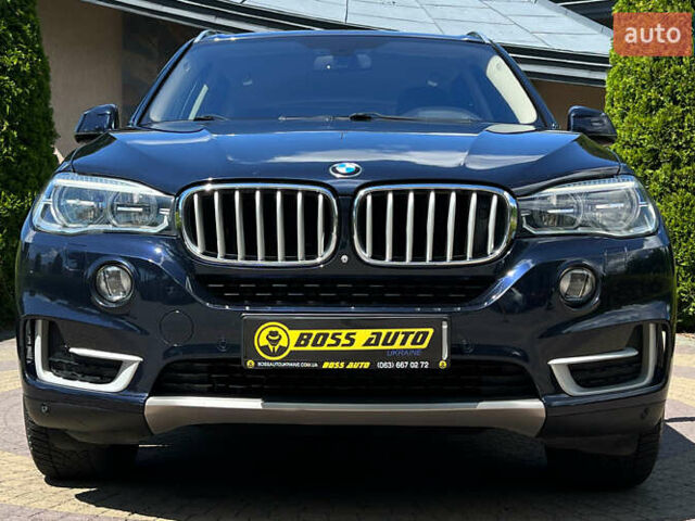 Синий БМВ Х5, объемом двигателя 3 л и пробегом 120 тыс. км за 35750 $, фото 1 на Automoto.ua