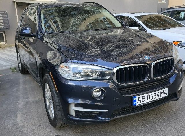 Синій БМВ Х5, об'ємом двигуна 3 л та пробігом 348 тис. км за 25500 $, фото 1 на Automoto.ua