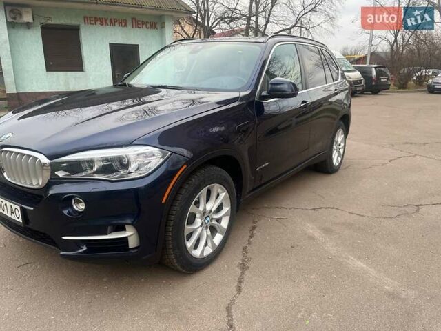 Синий БМВ Х5, объемом двигателя 2 л и пробегом 87 тыс. км за 26500 $, фото 1 на Automoto.ua