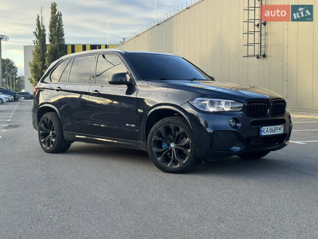 Синий БМВ Х5, объемом двигателя 3 л и пробегом 160 тыс. км за 25000 $, фото 1 на Automoto.ua