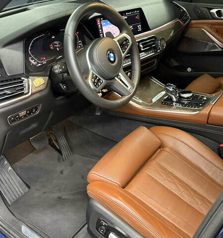 Синий БМВ Х5, объемом двигателя 3 л и пробегом 98 тыс. км за 63999 $, фото 20 на Automoto.ua