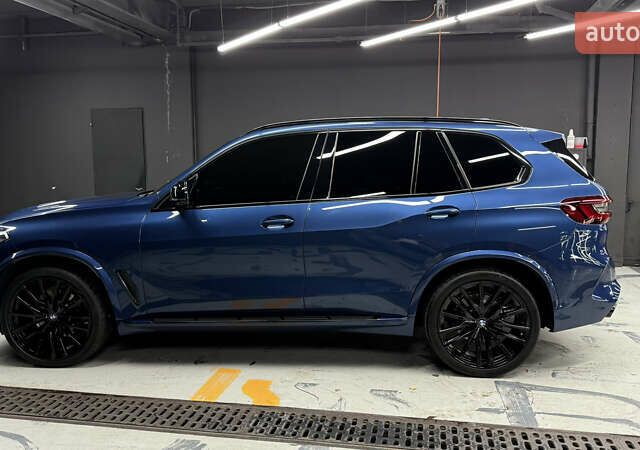 Синий БМВ Х5, объемом двигателя 3 л и пробегом 98 тыс. км за 63999 $, фото 6 на Automoto.ua