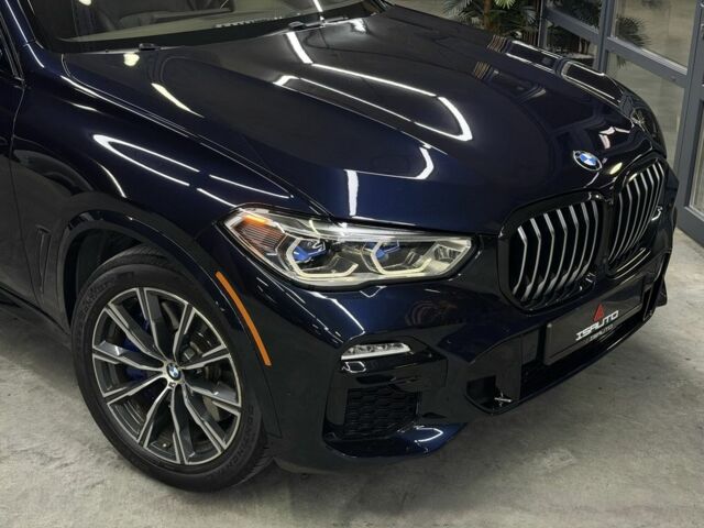 Синий БМВ Х5, объемом двигателя 3 л и пробегом 52 тыс. км за 54900 $, фото 1 на Automoto.ua