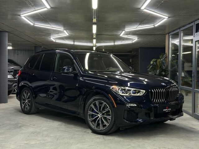 Синий БМВ Х5, объемом двигателя 3 л и пробегом 52 тыс. км за 54900 $, фото 2 на Automoto.ua