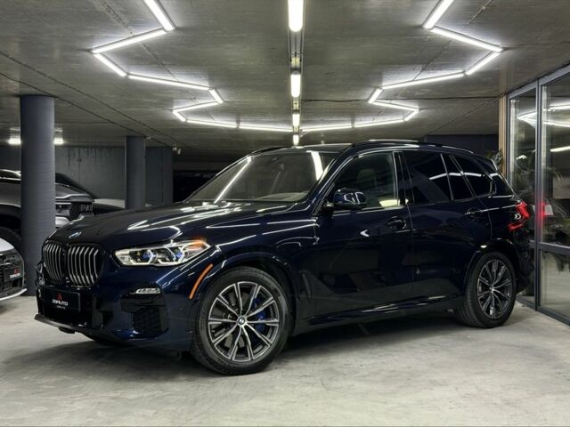 Синий БМВ Х5, объемом двигателя 3 л и пробегом 52 тыс. км за 54900 $, фото 6 на Automoto.ua